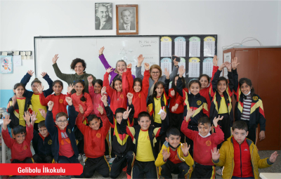 Gelibolu İlkokulu Öğrencilerle